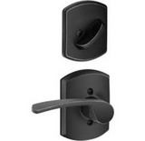 Schlage Merano Right Handed Single Cylinder Interior Pack with Decorative Greenwich Trim - Exterior Handleset Sold Separately