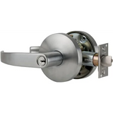 Falcon K Series Entrance Keyed Entry Lever Set with Quantum Lever