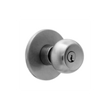 Falcon X Series Dormitory Keyed Entry Knob Set with Troy Knob