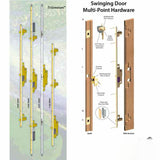 3000 Trilennium Multipoint Lock 6-8 Door Right Hand Inswing