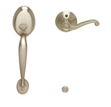 Schlage Plymouth Lower Handleset for Schlage Deadbolts with Flair Interior Left Handed Lever