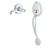 Schlage Plymouth Lower Handleset for Schlage Deadbolts with Flair Interior Right Handed Lever