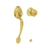 Schlage Plymouth Lower Handleset for Schlage Deadbolts with Plymouth Interior Knob
