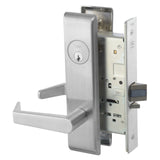 Accentra 8807FL Grade 1Entry Mortise Lock, Augusta Lever