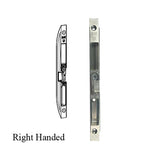 FERCOMATIC LATCH & DEADBOLT STRIKE, PROFILE NOTCHING, SQUARE ENDS, RIGHT