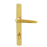 G-U TORINO HANDLE & 30MM PLATE, INACTIVE, THUMBTURN ONLY (HANDLES DO MOVE) CHOOSE COLOR