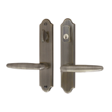G-U TORINO HANDLE & 45MM PLATE, ACTIVE, KEYED W/ THUMBTURN (HANDLE BELOW CYLINDER) CHOOSE COLOR