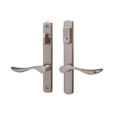 G-U VENICE HANDLE & 30MM PLATE, ACTIVE, KEY & THUMBTURN (HANDLE BELOW CYLINDER) CHOOSE COLOR