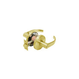 Falcon W Series Office Keyed Entry Lever Set with Quantum Lever and Small Rose