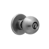 Falcon W Series Apartment Keyed Entry Knob Set with Hana Knob