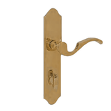 G-U Capri Handle & 45mm Plate, Active, Keyed with Thumbturn (Handle Above Cylinder)