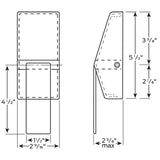 Schlage Commercial HL6 Hospital Push-Pull Latch