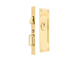 Emtek 2103 Classic Keyed Pocket Door Mortise Lock