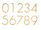 Emtek 2839 7" Modern House Number - 9