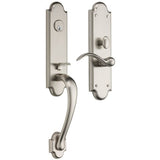 Baldwin M512 Boulder Full Dummy Mortise Lever Handleset