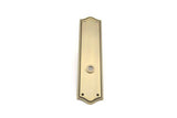 Baldwin 6991 Interior Escutcheon Plate - Cut for Knob