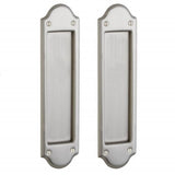 Baldwin PD016.FD Boulder Pocket Door Full Dummy Set