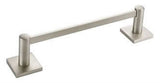 Emtek 24" Modern Brass Towel Bar w/ Square Rosette