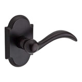 Arch Lever Passage Set with Rustic Arch Rose