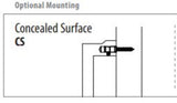 Mod Hex Appliance Pull 12"