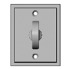 Rocky Mountain Stepped Dead Bolt 2 1/2" x 3 1/8"