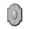 Rocky Mountain Arched Dead Bolt 2 1/2" x 3 3/4"