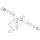 Schlage L463L Classroom Mortise Deadbolt Lock, Less Cylinder