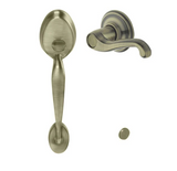 Schlage Plymouth Lower Handleset for Schlage Deadbolts with Flair Interior Left Handed Lever