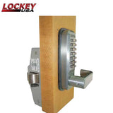 Lockey 285P panic trim Satin Nickel