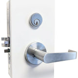 Falcon MA521 DG Entry/Office Mortise Lock, Dane Lever, Gala Rose