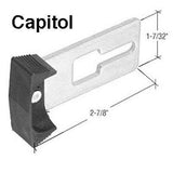 Capitol Door Locking Bar, Stamped Steel Bar With Plastic Finger