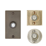 Rocky Mountain Metro Door Bell Button E201 Round Metro 2 1/4"