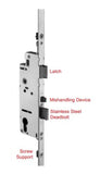 HOPPE 16mm (5/8'' faceplate), 1 3/4” Backset, 0.55” Deadbolt Throw, 24 1/4” bottom gear 2457004