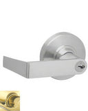 Schlage ND60RRHO Rhodes Keyed Vestibule Door Lever