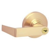 Schlage ND60RRHO Rhodes Keyed Vestibule Door Lever