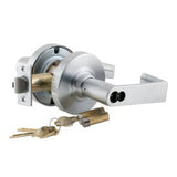 Schlage ND70RRHO Rhodes Keyed Classroom Door Lever