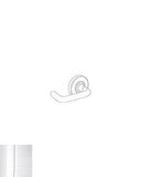 Schlage ND73PD-TLR Tubular Corridor Door Lever