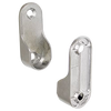 Cal-Royal OVLCRB-10 Closet Rod Bracket,Finish-Bright Chrome