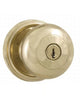WESLOCK IMPRESA 600-I-P PASSAGE KNOB - WEATHERED PEWTER - 00600IPIPSL20
