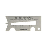 Schlage 40-104 Key Gauge