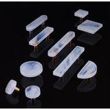 Schaub Fused Glass - 2 1/2" Large Square Knob