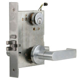 Schlage L9092P-EL/EU 06A Electrified Mortise Lock, 06 Lever, A Rose