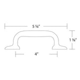 Schaub Avenue - 4" Centers Cabinet Pull