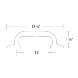 Schaub Avenue - 12" Centers Cabinet Pull
