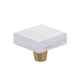 Schaub Fused Glass - 1 1/2" Small Square Knob