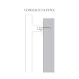 Schaub Heathrow - 18" Centers Concealed Pull