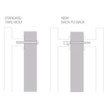 Schaub Fonce - 12" Centers Back To Back Pull