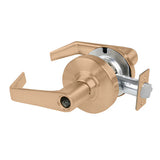 Schlage Commercial ALX80L SAT (Saturn) Storeroom Lever Lock (Less Cylinder)