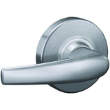 Schlage Athens Passage Door Lever Set with Round Rose from the ALX Series