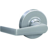 Schlage Saturn Non-Turning One-Sided Dummy Door Lever with Round Rose from the ALX Series